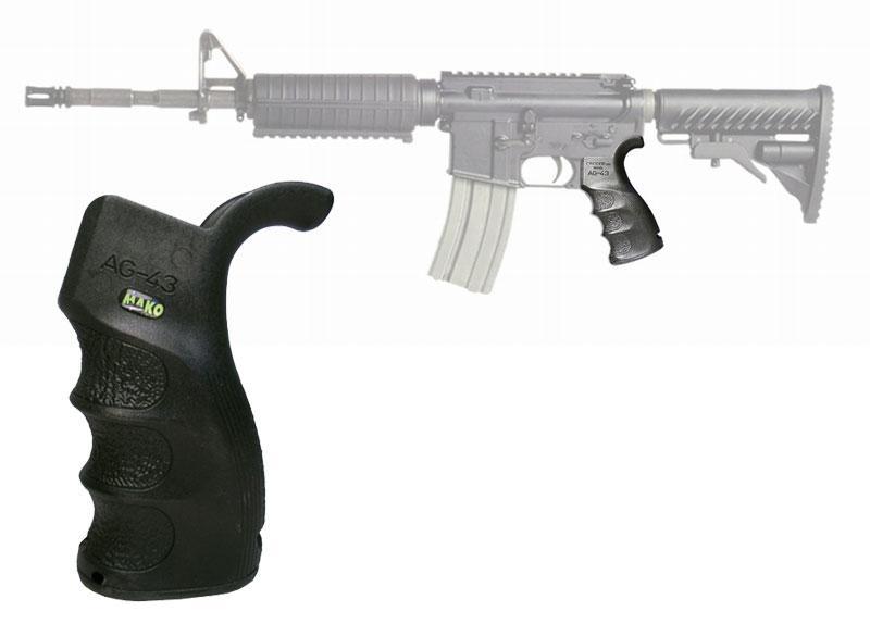 FAB Defense FXAG43B AG-43 Tactical Ergonomic Pistol Grip Black Polymer - View 2