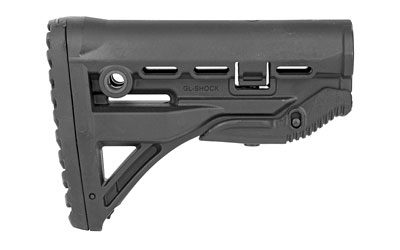 FAB Defense GL-SHOCK Buttstock M4/M16 Anti-Rattle Black Polymer - View 3