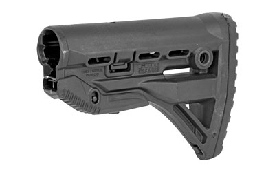FAB Defense GL-SHOCK Buttstock M4/M16 Anti-Rattle Black Polymer - View 4