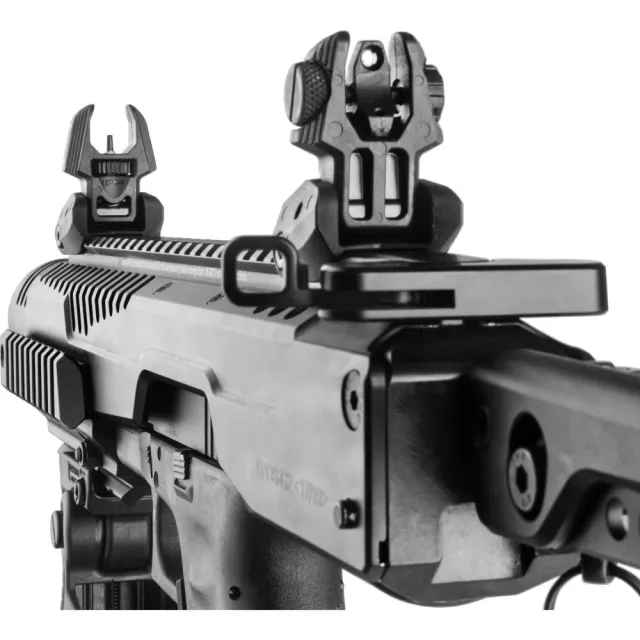 FAB Defense Fxfrbs Front/ Folding Back-Up S Ar-15/ M16/ M4 LOW Profile Dual - View 2