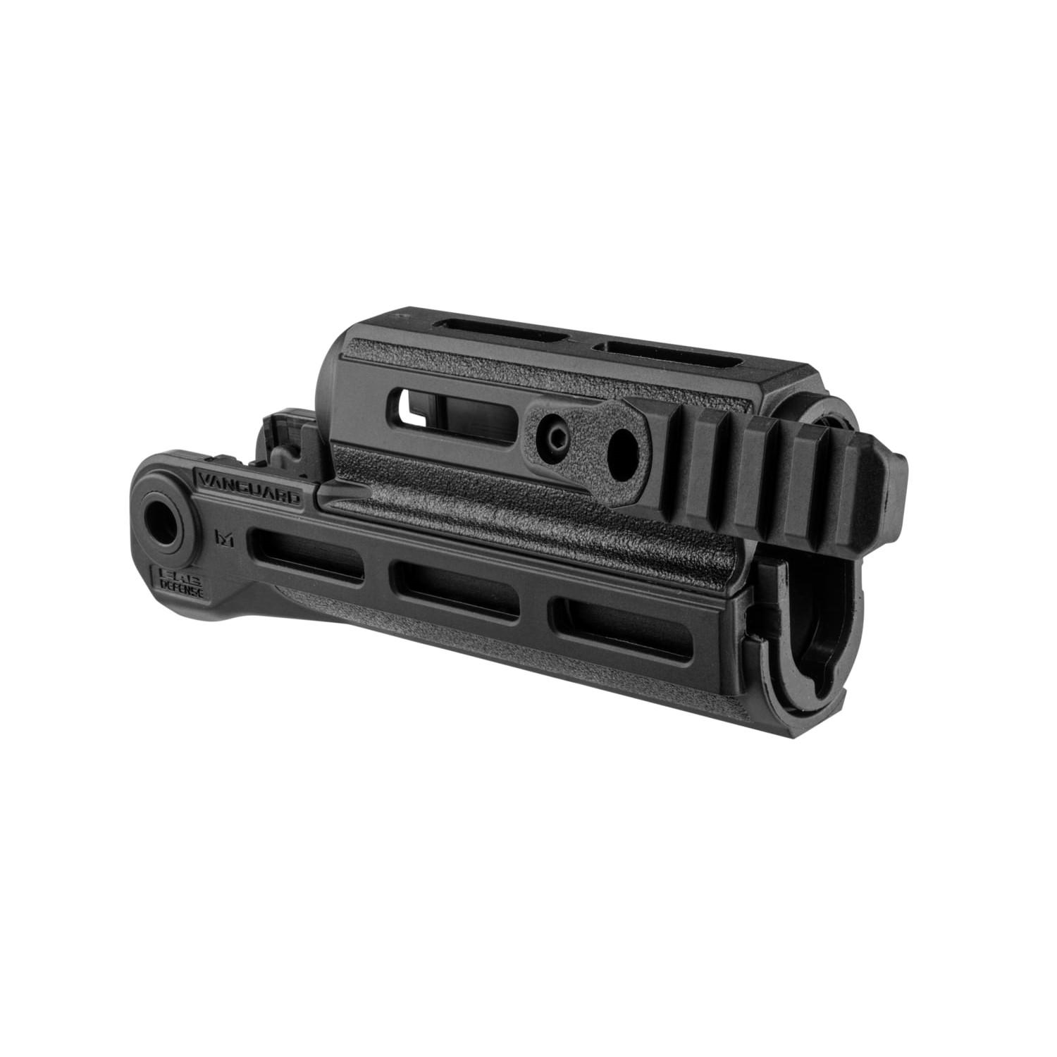 FAB Defense FXVANAKB Vanguard AK Handguard M-LOK Rail Black Polymer 6.41" - View 2