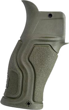 FAB Defense Gradus Ergonomic AR-15 Grip - OD Green Rubberized Polymer - View 2