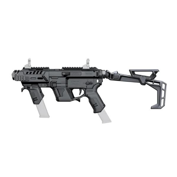 Recover Tactical PIXPMGFBR01 Metal Front Guard Folding Brace Black - View 2