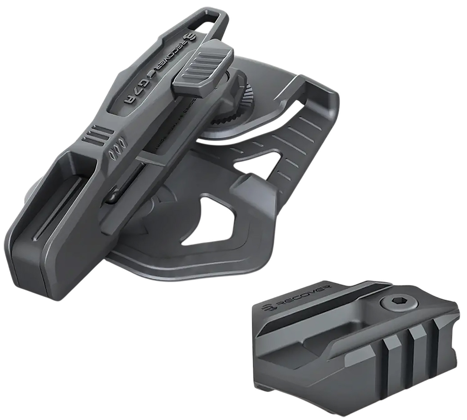 REC G7A-R-01 ACTIVE RETENTION HOLSTER LH BLK - View 2