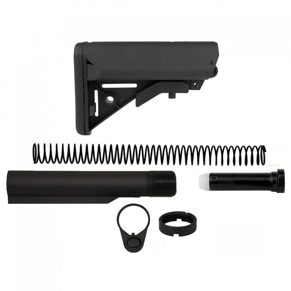 TacFire MAR050S Mil-Spec Black AR-15 Stock - View 2
