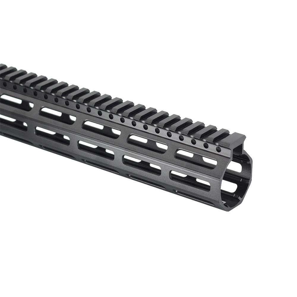 TacFire AR-15 MLOK Free Float Handguard 15 Black - View 2