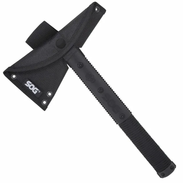 SOG SOGSK1001CP Survival Hawk 3" 2Cr13MoV SS Blade Black Paracord Handle - View 2