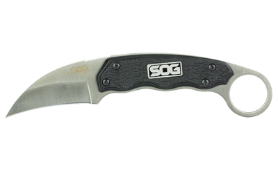 SOG SOG-GB1001-C Gambit 2.58" Sheepsfoot Blade Black Handle with Sheath - View 2