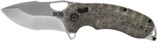 SOG Kiku XR Satin Knife 3.03 In Blade Model 12-27-01-57 - View 2