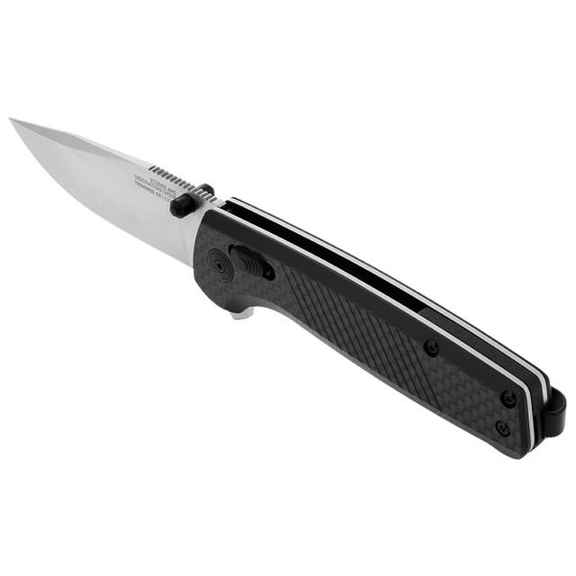 SOG Terminus XR Folding Knife 3" Clip Point Blade - View 2
