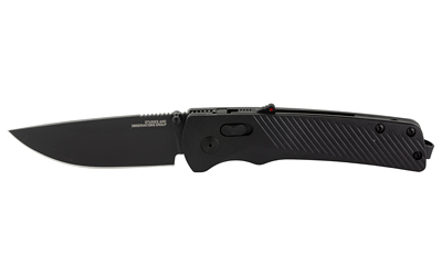 SOG Flash AT Blackout EDC Knife 3.45" Cryo D2 Plain Blade, GRN Handle, AT-XR Lock - View 2