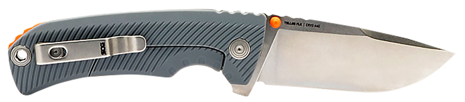 SOG SOG14060243 Tellus 3.65" Cryo 440C Blade, Wolf Gray GRN Handle - View 2