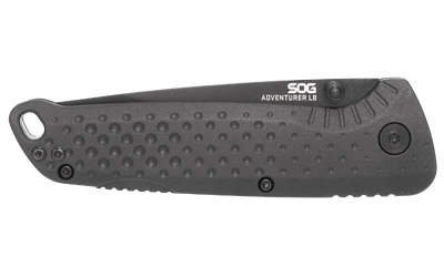 SOG SOG-13-11-01-43 Adventurer LB 3.5" Drop Point Blade Blackout - View 4