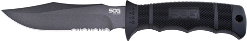S.O.G SOG-M37K Seal Pup 4.75" Fixed Part Serrated - View 2