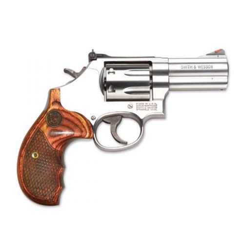 Revolver Smith & Wesson 686 357 Magnum 3" Barrel Deluxe Wood Grip 150713 - View 2