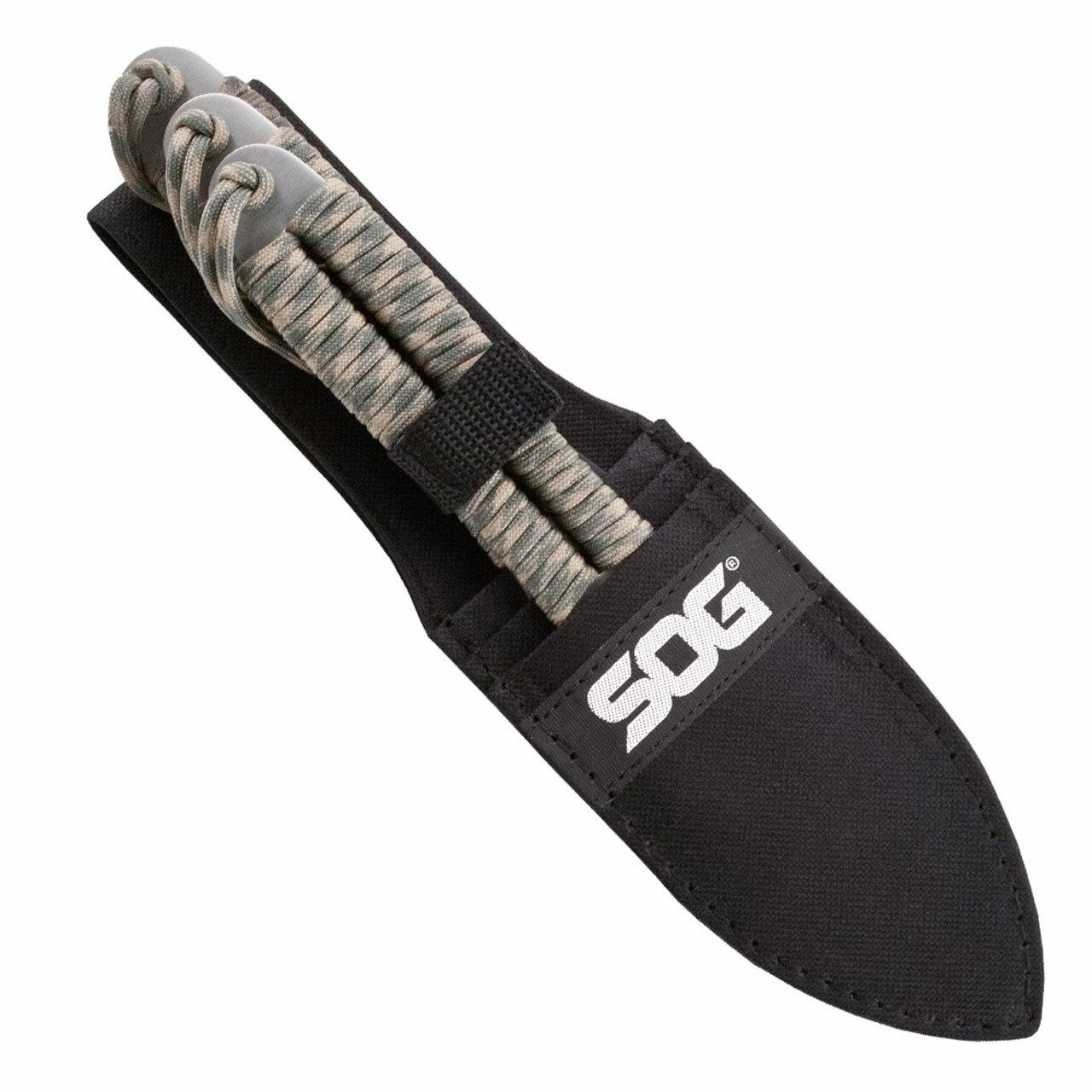 SOG SOGFX41NCP Fling 2.80" Spear Point Throwing Knives Set with Sheath - View 2