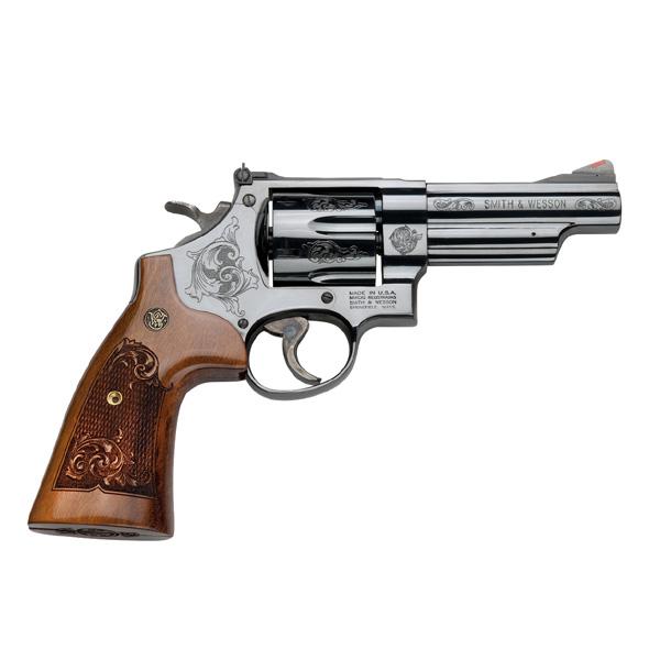 Smith & Wesson Model 29 .44 Mag 4 in Blued Engraved 6rd SA/DA Revolver - View 2