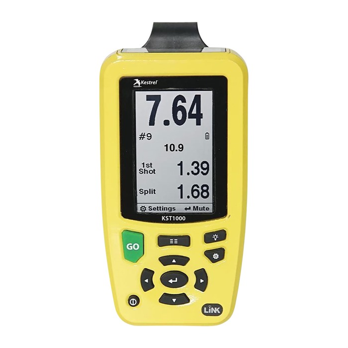 Kestrel 0740LYEL KST 1000 Shot Timer Bluetooth, IP67, 90hr Battery Life - View 2