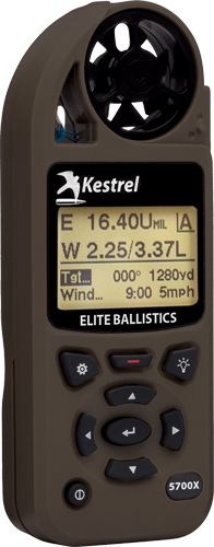 KESTREL 5700X WEZ W/ APPLIED BALLISTICS FLAT DARK EARTH - View 2