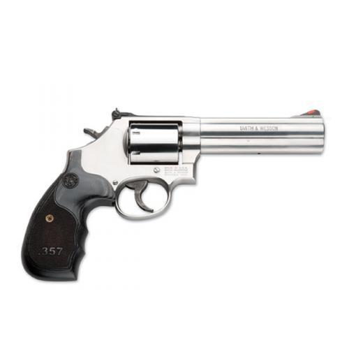 Smith & Wesson Model 686 Plus .357 Magnum 5in Barrel 7rd Satin Stainless - View 2