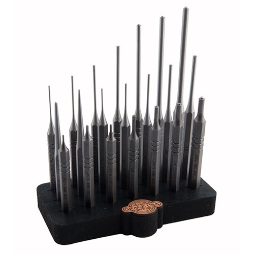 GRACE USA SP-21S-BB 21-Piece Steel Punch Set with Bench Block - View 2