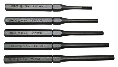 Grace USA Punch SET Roll PIN Holder OF 5 Steel GRRSH5 - View 2