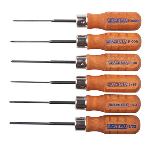 Grace USA GRMS6 Micro Screwdriver Set, 6-Piece - View 2