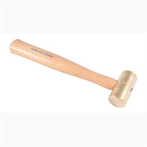 GRACE USA BH-16 16 oz Long Brass Hammer Gunsmith's Tool - View 5