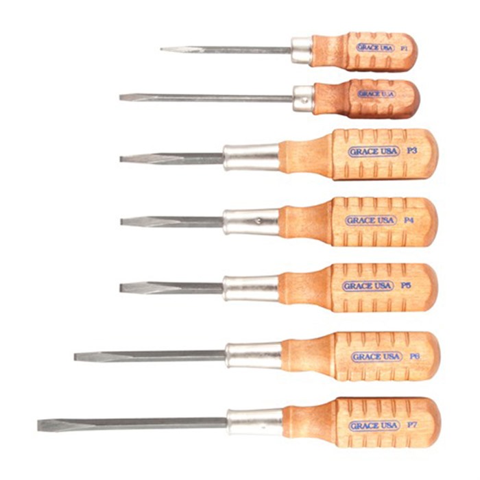 Grace USA GRHG7 Gunsmith Screwdriver Set, 7-Piece - View 2