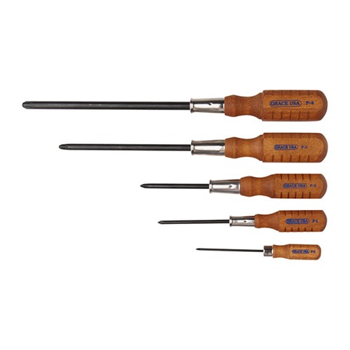 GRACE USA SD-P5 5-Piece Phillips Screwdriver Set - View 2