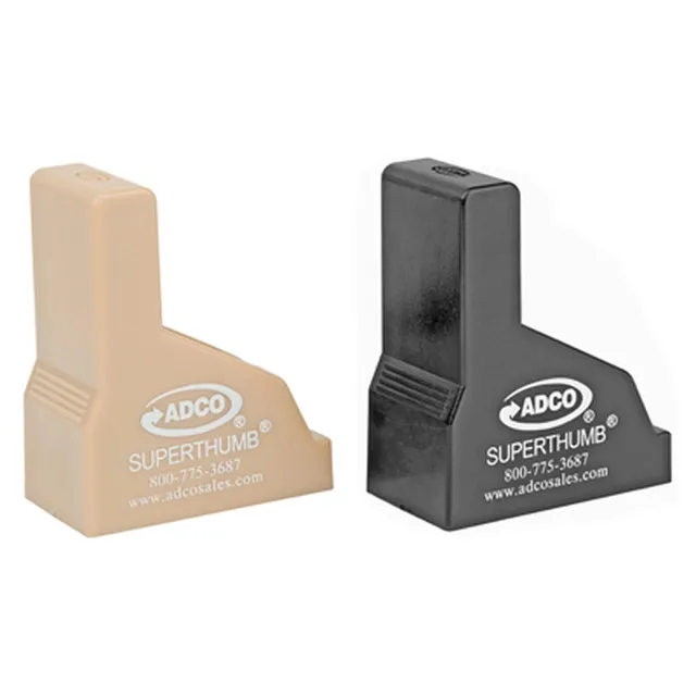 ADCO Arms Super Thumb Loader Pair 9mm-40S&W Black and Tan ST1PR - View 2