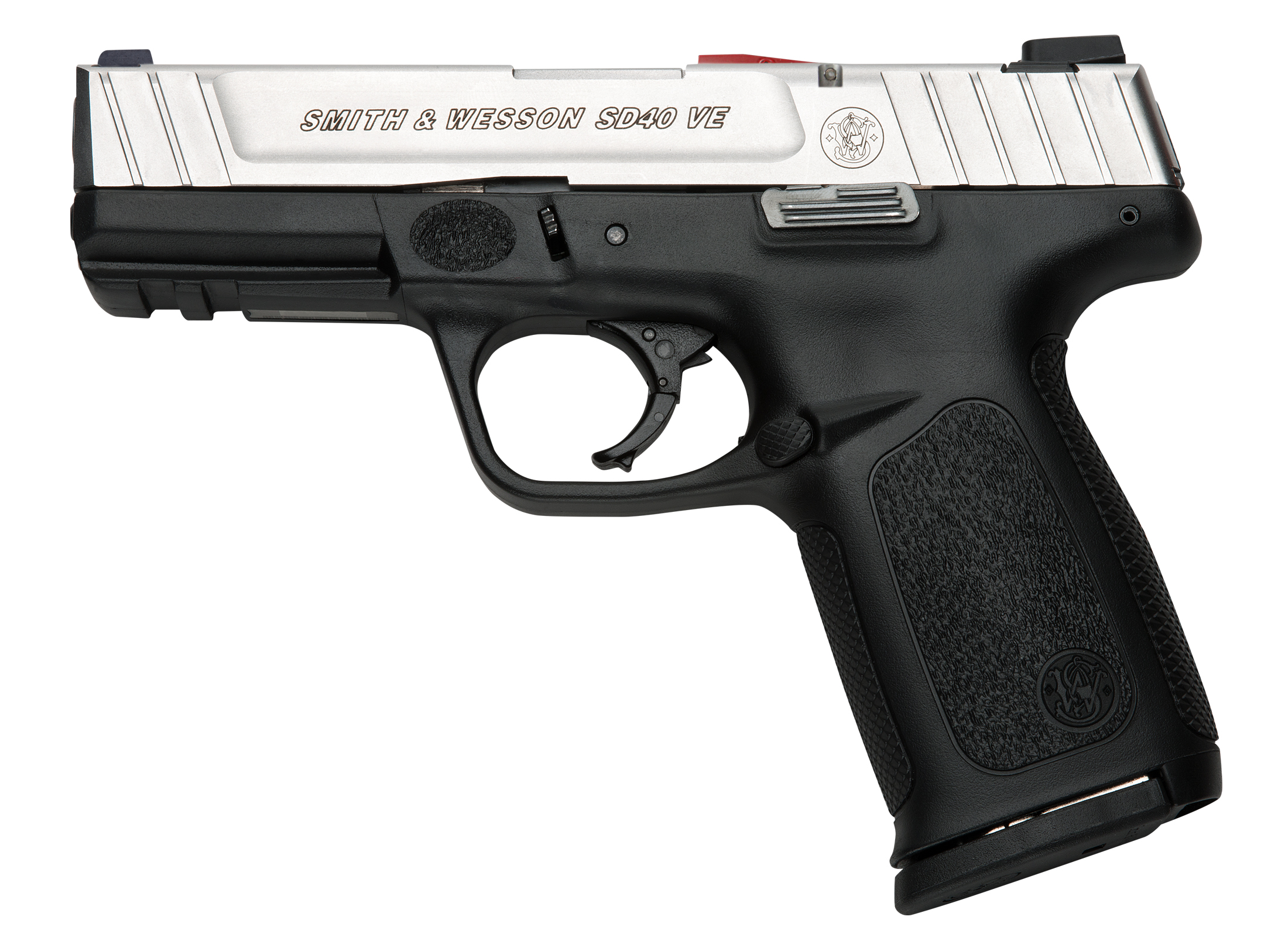 Smith & Wesson 123403 SD40 VE *CA Compliant 40 S&W 4" 10+1 Black Stainless Steel Slide Textured Black Polymer Grip - View 2
