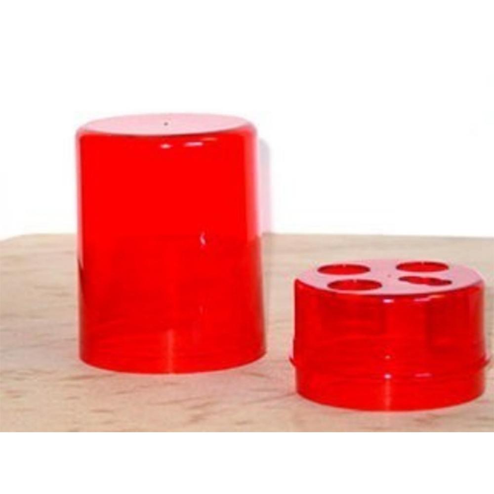 Lee Precision 90535 Die Box Red Multi-Caliber Plastic Capacity 3 Dies - View 2