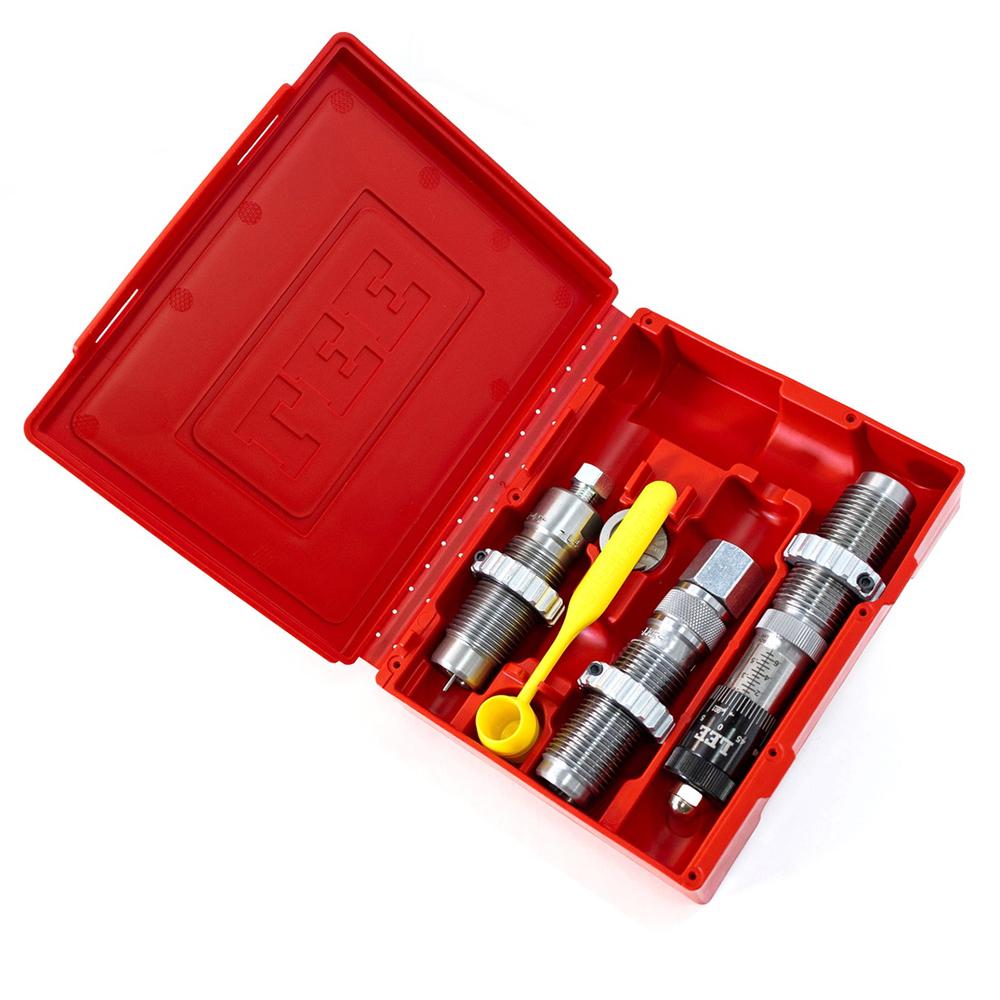 Lee Precision 90563 Pacesetter 3-Die Set for 375 Win Rifle Reloading - View 2