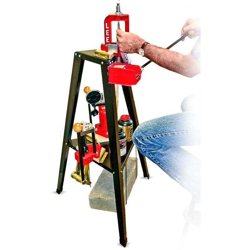 Lee Precision 90688 Reloading Stand, Steel, 39"x26"x24", Black - View 2