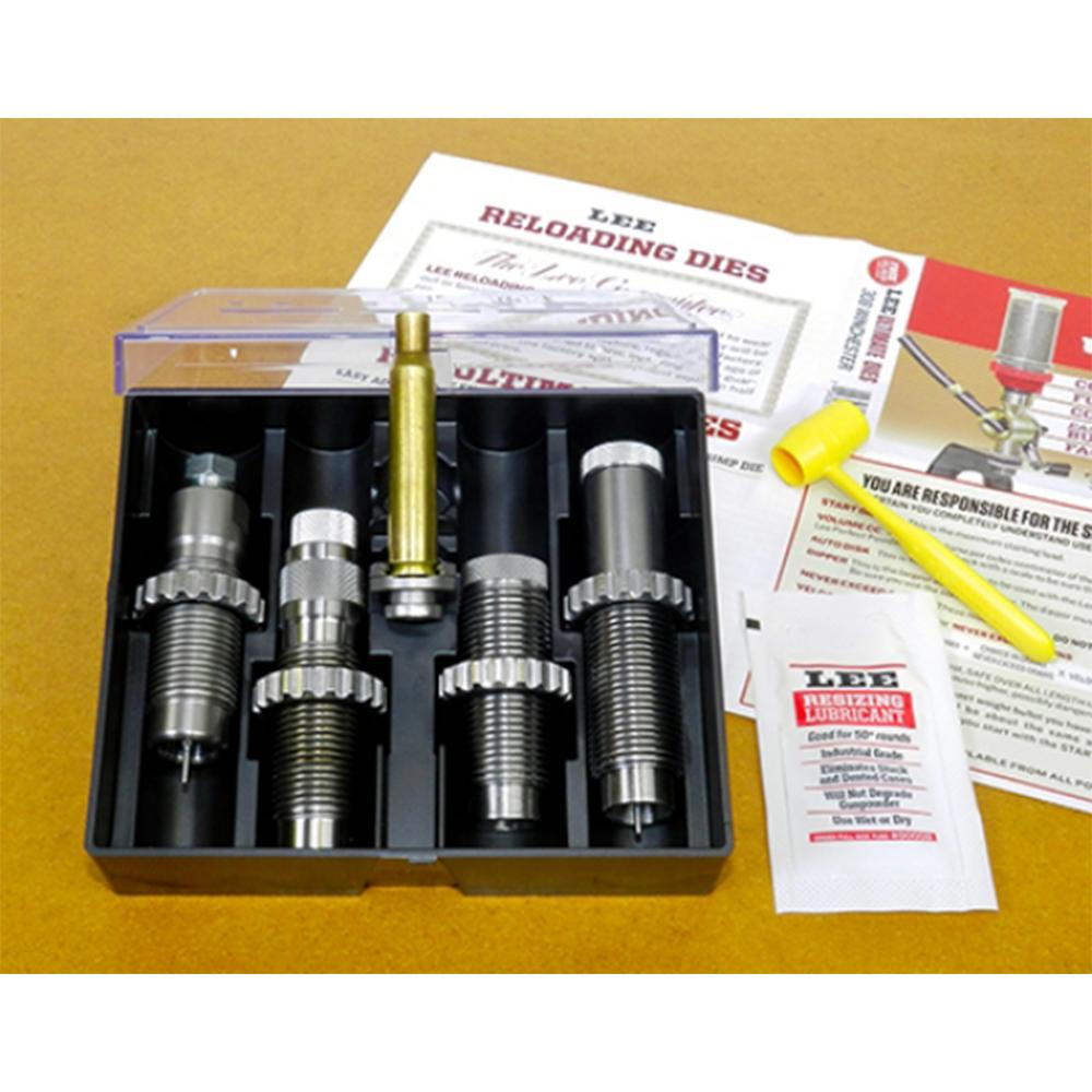 Lee Precision 90739 Ultimate Rifle 4-Die Set 22-250 Rem Reloading Kit - View 2