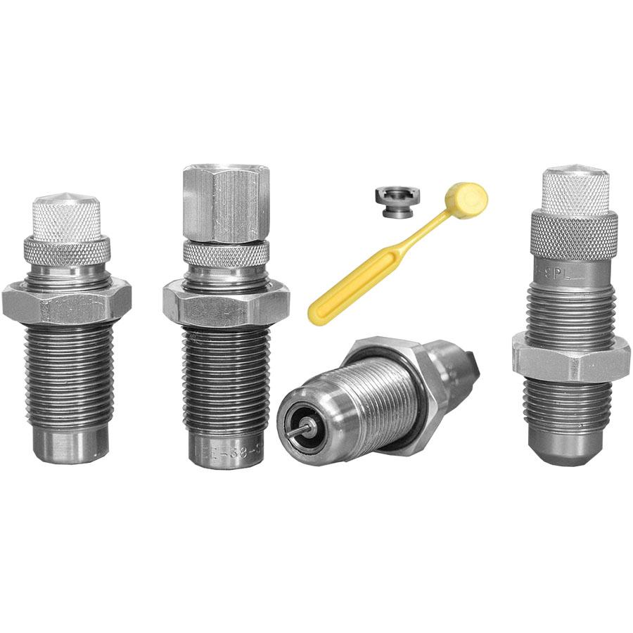 Lee Deluxe Pistol Carbide 4-Die Set w/Shellholder 38 Special - View 2