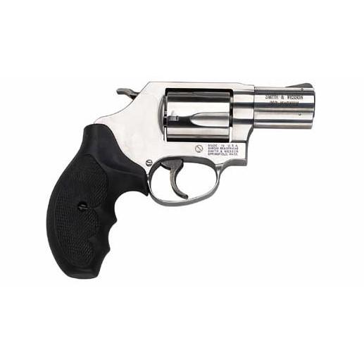Smith & Wesson 162420 Model 60 Stainless Steel Revolver, 357 Mag or 38 S&W Spl +P, 2.12" Barrel, 5rd Cylinder, Satin Finish, J-Frame, Exposed Hammer - View 2