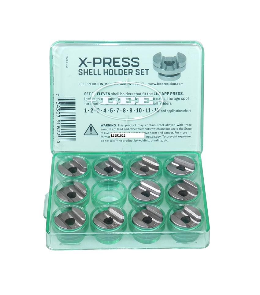 Lee Precision 91622 X-PRESS Universal Shellholder Set - View 2