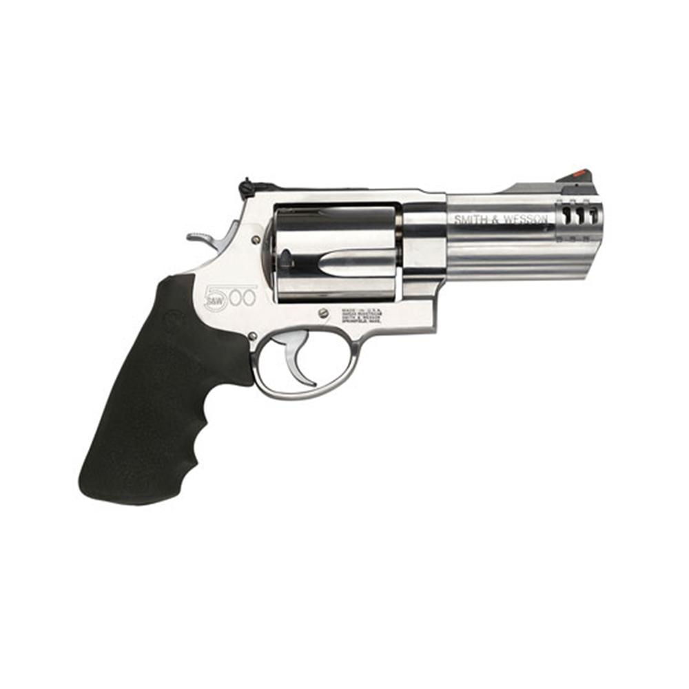 Smith AND WESSON MODEL 500 STAINLESS .500 SW 4" BARREL 5-ROUNDS - View 2