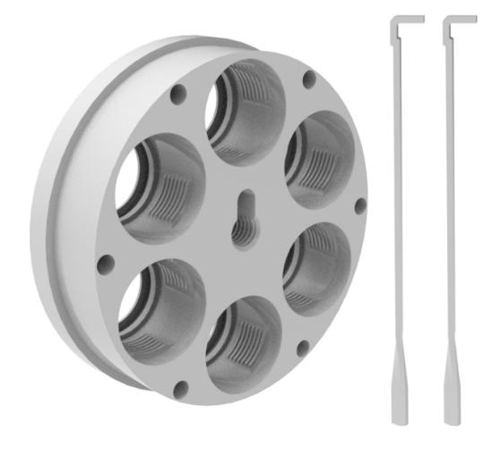 Lee 3 and 6 Hole Ultimate Tool Carrier for Ultimate Press - View 2