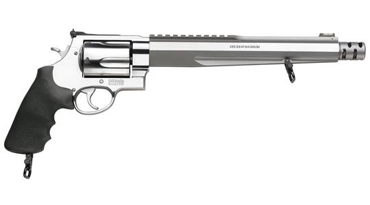 Smith & Wesson M460XVR 460 S&W Magnum Hogue Rubber Grip Stainless Steel 5 - View 2