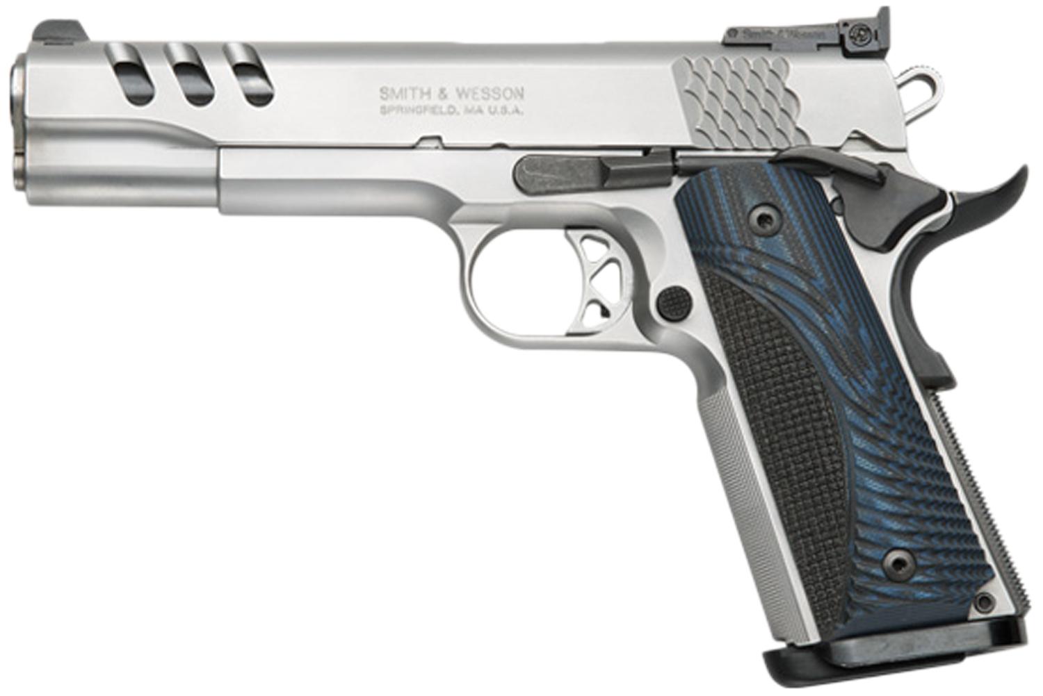 Smith & Wesson 1911 Performance Center 45 ACP 5 in Glass Bead Stainless 8+1 - View 2