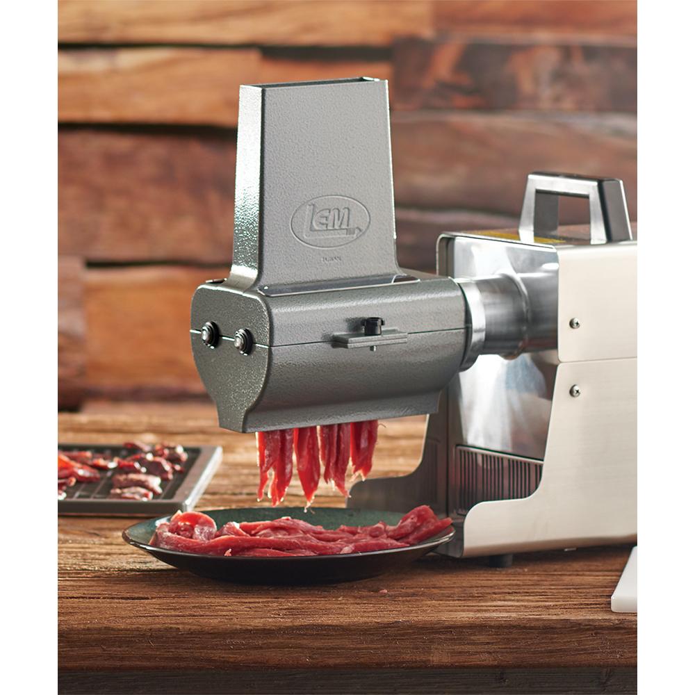 LEM 433TJ Big Bite 2-in-1 Jerky Slicer/Tenderizer, Aluminum Body - View 2