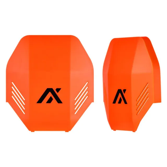 AXIL MX Ear Muffs Plate Set in Blaze Orange MXPLTO - View 2