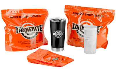 Tannerite GIFTPACK 10lb Mix 20 Targets Thermal Tumbler Explosion Kit - View 2