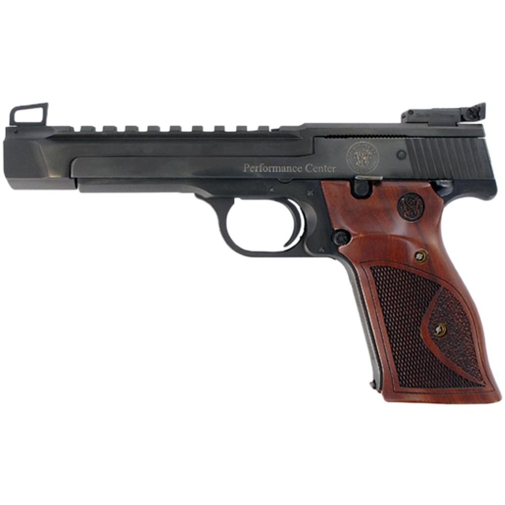 Smith & Wesson Model 41 22 LR 5.5 in Blued 10+1 SA Target Pistol - View 2