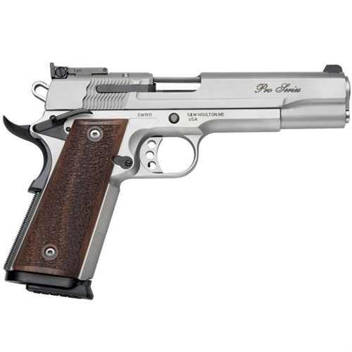 Smith & Wesson 1911 Performance Center Pro 9mm 5 in Stainless 10+1 SA - View 2