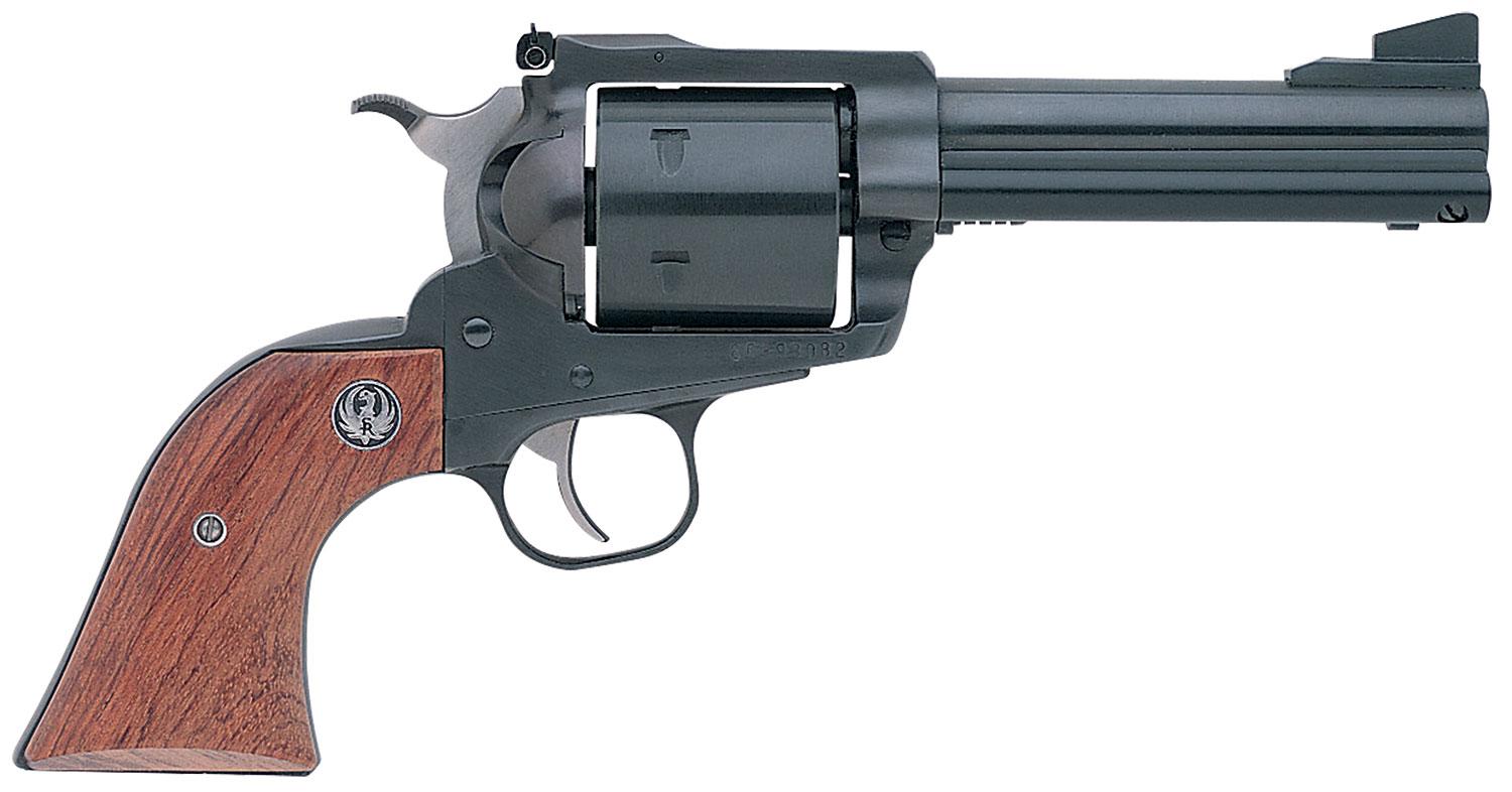 Ruger Super Blackhawk 44 Rem Mag 4.62 in Blued 6rd Hardwood Grip - View 2
