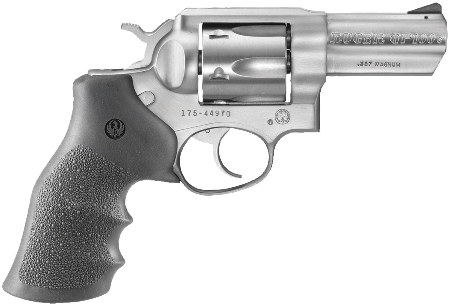Revolver Ruger GP100 KGPF-331 357 Magnum 3" Barrel Stainless Steel 6 Round - View 2